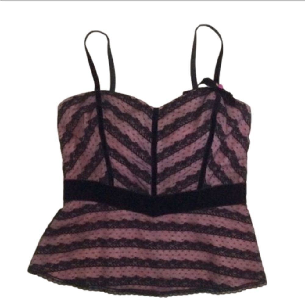 NANETTE LEPORE LACE TOP🌸NWT